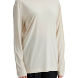 LONG-SLEEVED SILK T-SHIRT FOR