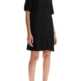 'VISCOSE MINI DRESS WITH