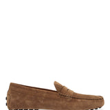 LIGHT WALNUT LEATHER DRIVING MOCCASIN