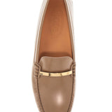 CAPPUCCINO LEATHER DRIVING MOCCASIN