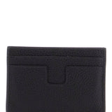 MINIMALIST BLACK CALFSKIN CREDIT CARD HOLDER